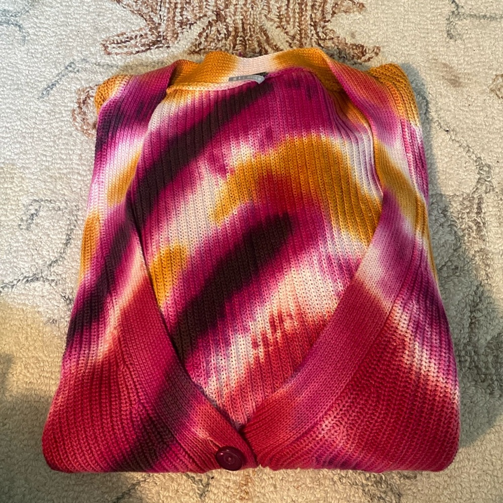 YFB tie dye cardigan, worn once - Picture 2 of 5